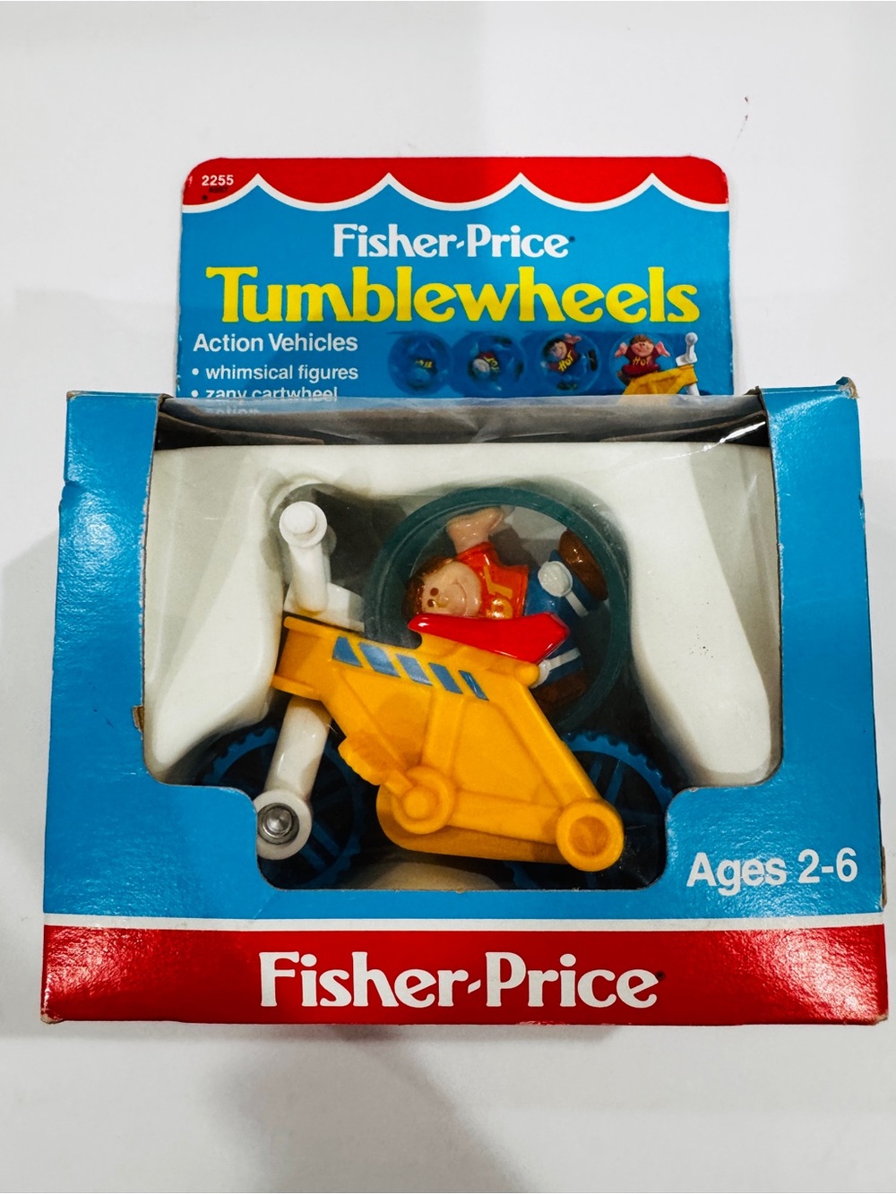 VTG 1988 Fisher-Price Tumblewheels BMX Bike 2255 New In Box Retro Toy